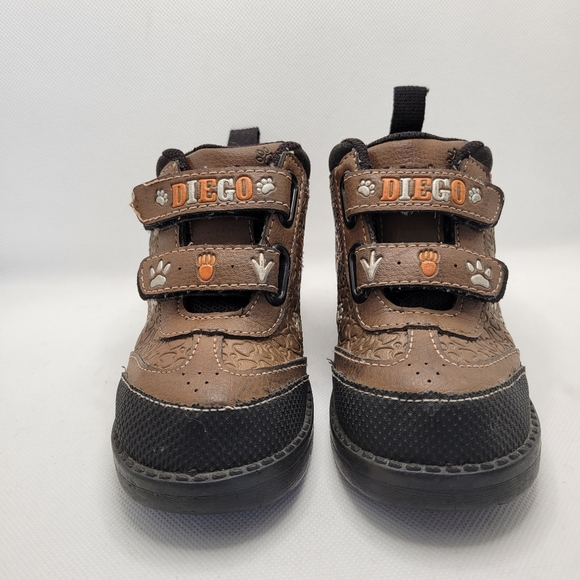 Go Diego Go Toddler Boys size 9 Ankle Boots Hiking Shoes - Picture 4 of 7